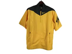 【中古ゴルフウェア】ナイキ 半袖ブルゾン L