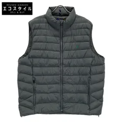 POLO RALPH LAUREN　ポロ ラルフローレン　グリーン 中綿 ロゴ ベスト　XXL