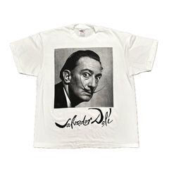 Salvador Dalí サルバドール・ダリ 芸術 魚 時計 Tシャツ 白 - メルカリ