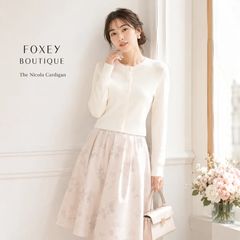 Asukuru 様専用☆FOXEYニットボレロ ミュゲ F カシミヤシルク - メルカリ