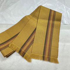 八重山ミンサー織 半幅帯 木綿 茶系美品 イ7018 - メルカリ