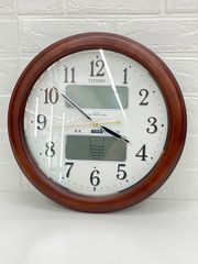 CITIZEN 電波掛け時計 ピュアカレンダーM617-4 - メルカリ