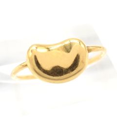 TIFFANY ティファニー ビーンズリング18K エルサ・ペレッティ 9号