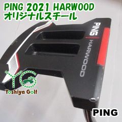 ピン PING HARWOODメンズ パター ヘッドカバー＆長さ調整レンチ付き