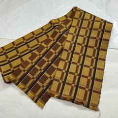 八重山ミンサー織 半幅帯 木綿 茶系美品 イ7018 - メルカリ