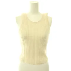 セオリー Theory FINE COTTONCASH RIB TANK J カシミヤ混 タンクトップ S ベージュ /SY ■OSのサムネイル
