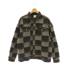 エックスガール x-girl PATCHWORK DENIM JACKET ジャケット Gジャン デニム S グレー チャコール /CX ■OSのサムネイル
