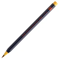 新品 あかしや 筆ペン 水彩毛筆 彩 黄土色 5本 CA200-09-5Pのサムネイル