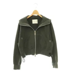 サカイ sacai SCW-235 24年 Sweat Jersey Hoodie フーディ パーカー ジップアップ 1 グレー /HK ■OSのサムネイル