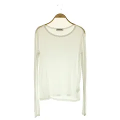 バビロン BABYLONE 25AW シアーツイストフライスクルーカットソー 長袖 F ホワイト /MY ■OSのサムネイル