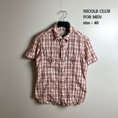 291295 HOMME 00s y2k archive patch Western shirts 2 291295オム