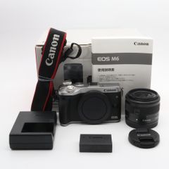 美品 Canon EOS M6 ダブルレンズセットEF-M18-150mm - メルカリ