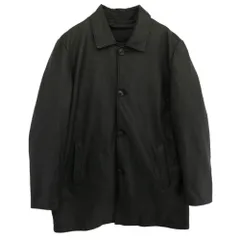 renoma レノマ ライナー付き レザー コート ジャケット ブラック系 56【中古】のサムネイル