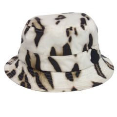 極美品】MONCLER モンクレール ボア バケットハット ネイビー Lサイズ