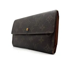 Louis Vuitton Monogram Porte Tresor International Unisex Tri-Fold Wallet ルイヴィトン モノグラム ポルトトレゾール インターナショナル 3つ折り財布 男女兼用