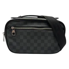 ルイ・ヴィトン LOUIS VUITTON アンブレール N41289 ブラック/グレー ダミエグラフィット/レザー メンズ ボディバッグのサムネイル