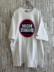 【値下げ】【早い者勝ち】 Champion blue blue チャンピオン ブルーブルー コラボ Tシャツ XLサイズ　白　ハイスタンダードのサムネイル