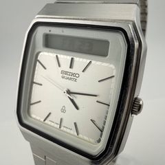 セイコーシルバーウェーブ H557-402A アナデジクォーツ - メルカリ