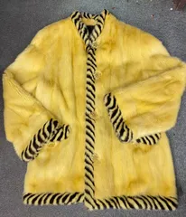 極美品 BALENCIAGA バレンシアガ SAGA MINK サガミンク コート ファーコート 毛皮コート ミンクコート hm022305のサムネイル