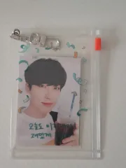 SEVENTEEN(セブンティーン・セブチ) ウォヌ(WONWOO) トレカ + CARAT LAND ケレン ポーチ