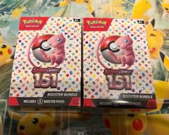 海外 ポケモンカード 151 ブースターバンドル シュリンク付きꪔ̤̮ 最