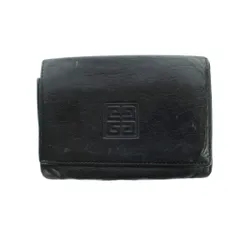 ジバンシィ GIVENCHY カードケース 名刺入れ レザー ロゴ 黒 ブラック ■GY18 /MQのサムネイル