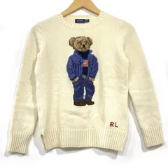POLO RALPH LAUREN ポロ ラルフローレン ポロベア ニット 200011663 XSサイズ レディース ※中古のサムネイル