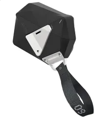 Aulumu A09 AirPods Pro2 ケース【第2/第1世代対応】ロック付き シリコン エアーポッズ プロ 2 全面保護 耐衝撃 カラビナ付き ジオメトリック ベルクロファスナー付き 亜鉛合金 Apple AirPods Pro(2 443e7962