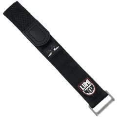 ルミノックス 腕時計 交換ベルト ストラップ バンド 22mm ネイビーシール DRI-LEX ブラック レッド スチールバックル LUMINOX FNX.3900.29Q.K Watch Strap Navy SEAL FNX-3900-29Q-Kのサムネイル