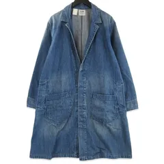 N.HOOLYWOOD × LEE エヌハリウッド サービスコート LB0201 リー 17AW SERVICE COAT USED加工 コットン インディゴ 38 71015863のサムネイル