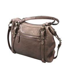 ✨人気✨EVER KHAKI エバーカーキ ハンドバッグ クロコ柄 肩掛け A4 