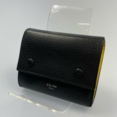 セリーヌ 折り財布 フォールデッド マルチファンクション トリ