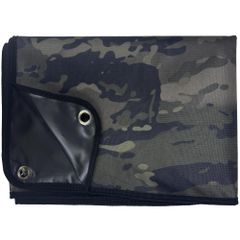 新品 Tencen グランドシート 迷彩 防水 厚手 耐久 高耐摩耗 テントシート レジャーシート サバゲー キャンプ アウトドア 花見 花火大会 運動会 タープ兼用 ブラックカモ 2×2M
