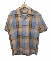 【60s】USA製 EAGLE SHIRTMAKERS 開襟 チェックシャツ M 60s】USA製 EAGLE SHIRTMAKERS 開襟 チェックシャツ M - メルカリ