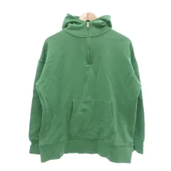 ビーミングバイビームス B:MING LIFE STORE by BEAMS パーカー フーディー プルオーバー ONE SIZE 緑 グリーン ハーフジップ 長袖 /NU ■GY12のサムネイル