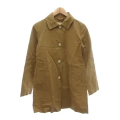 トラディショナルウェザーウェア Traditional Weatherwear ジャケット 34 茶 ブラウン 麻 リネン ステンカラー 長袖 /NU ■GY12のサムネイル