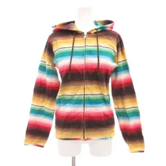 ビームスボーイ BEAMS BOY パーカー ジップアップ マルチカラー ボーダー柄 長袖 /NL ■GY06のサムネイル