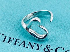 a267 美品 オールド ティファニー Tiffany&Co. 1990 リボン リング