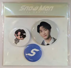 SnowMan 1st POP-UP 渡辺翔太 缶バッジセット