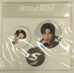 SnowMan 1st POP-UP 目黒蓮 缶バッジセット