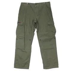 WTAPS ダブルタップス 17AW RE-ISSUE/TROUSERS.COTTON.RIPSTOP 172GWDT-OTM01S リイシュー トラウザーズ コットン リップストップ オリーブドラブ 6ポケット カーゴ パンツ ボトムス サイズM Juneのサムネイル