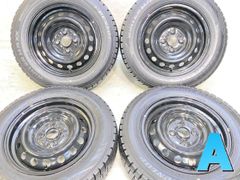 スチール 14×6J 4H/100 +45 155/65R14 ガンメタ塗装 - メルカリ