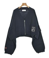 AMBUSH アンブッシュ 23AWニットジップカーディガン グレー - メルカリ