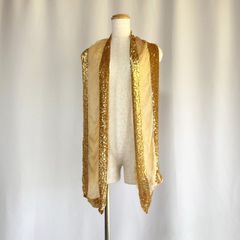 GW 新品 Filoro Sarti サルティ スパンコール コットン ストール