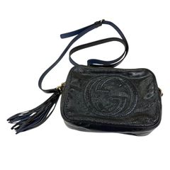 t90【極美品】保存袋付 グッチGGインターロッキングソーホー2way 