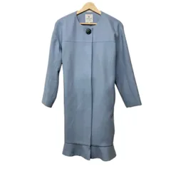 LANVIN COLLECTION(ランバンコレクション) コート サイズ38 M レディース美品  - ライトブルー 長袖/秋/冬のサムネイル