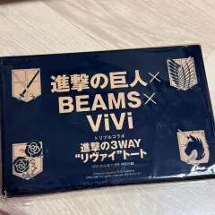進撃の巨人 ビームス BEAMS ViVi リヴァイ トートバッグのサムネイル