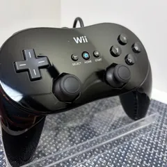 【フルメンテナンス】Wii WiiUクラシックコントローラーProブラック cc