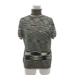 ミッソーニ　半袖ニット MISSONI ミッソーニ 半袖 ニット モックネック - メルカリ