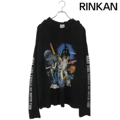 ヴェトモン  20AW  USW21LS018 MOVIE POSTER 1 HOODED LONGSLEEVE ムービーポスタープリントパーカー メンズ XSのサムネイル